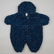 Adams Padded Corduroy One-Piece with Flowers