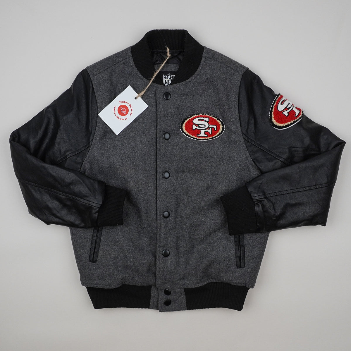Lined NFL San Francisco 49'ers Varsity Jacket