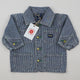 Vintage OshKosh Hickory Stripe Denim Jacket