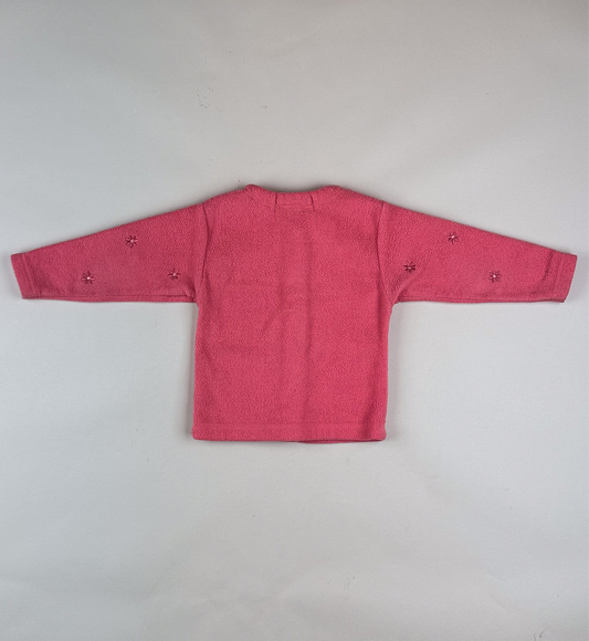 Vintage Fleece with Embroidery