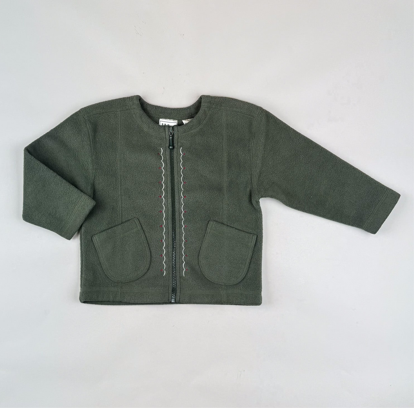L.L. Bean Fleece Shirt with Embroidery