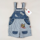 Striped Vintage Shortalls