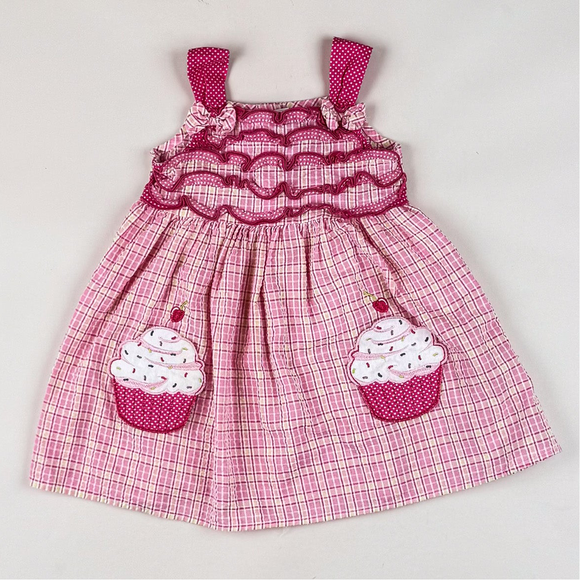 Vintage Dress with Cupcakes