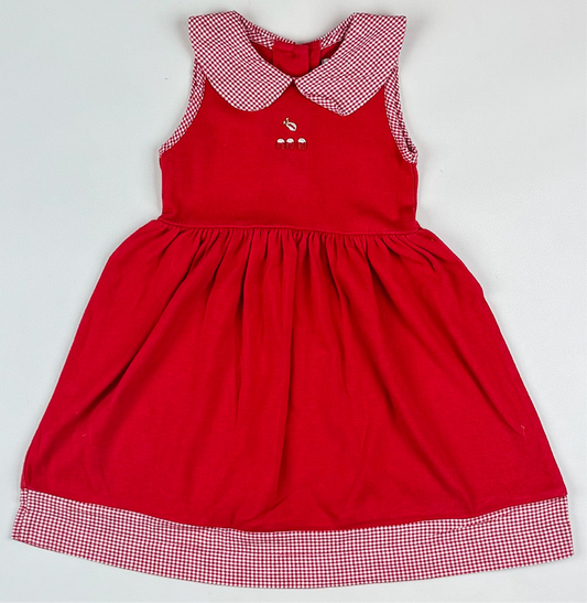 Vintage Dress with Embroidery