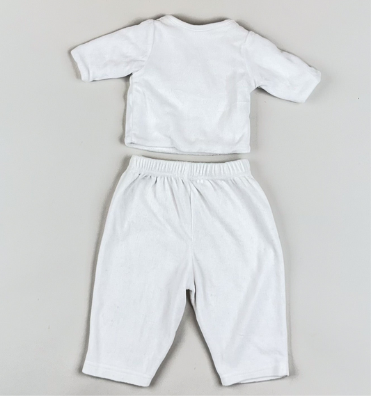 Matching Set in white