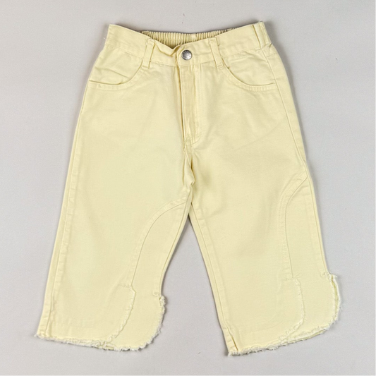 Yellow Vintage Capri Pants