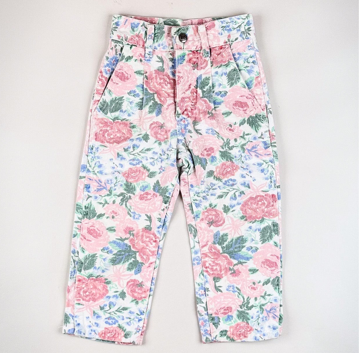Floral Vintage Jeans