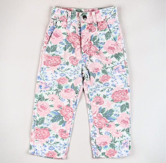 Floral Vintage Jeans