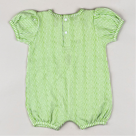 Vintage Romper with Embroidery