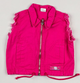 Denim Vest in pink