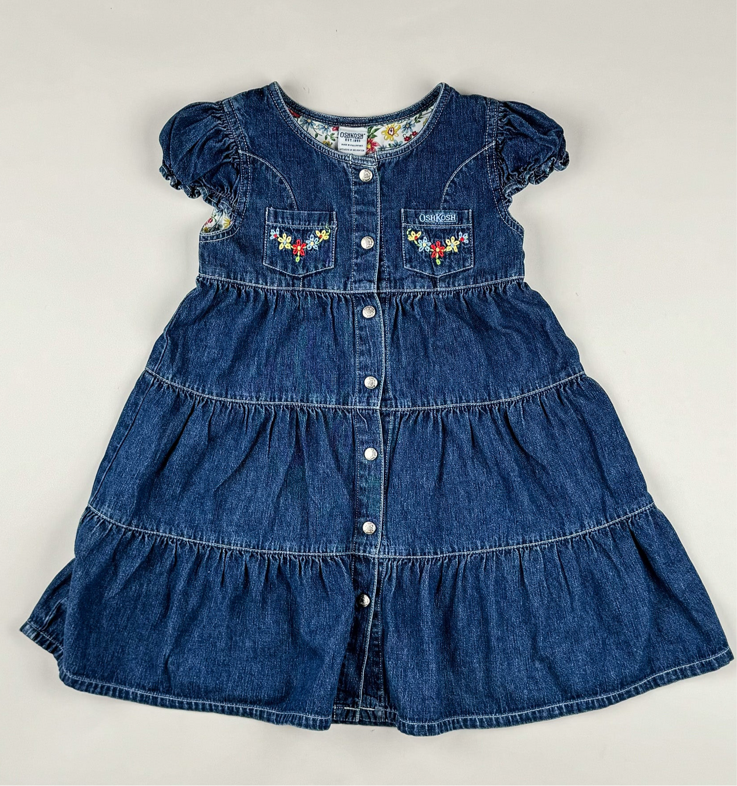Denim Dress in blue