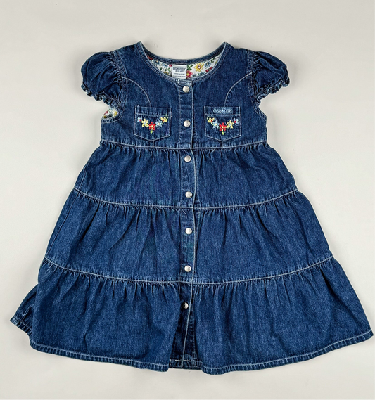 Denim Dress in blue