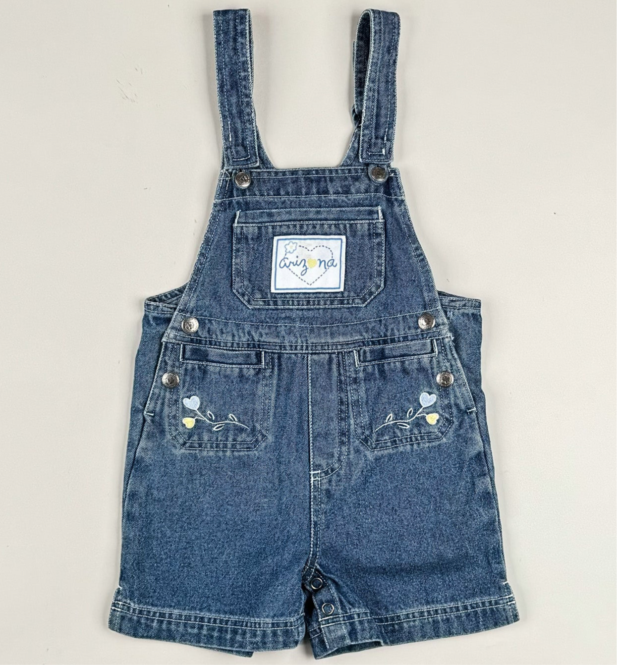 Shortalls in blue