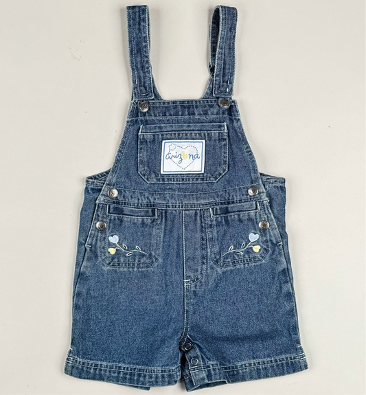 Shortalls in blue