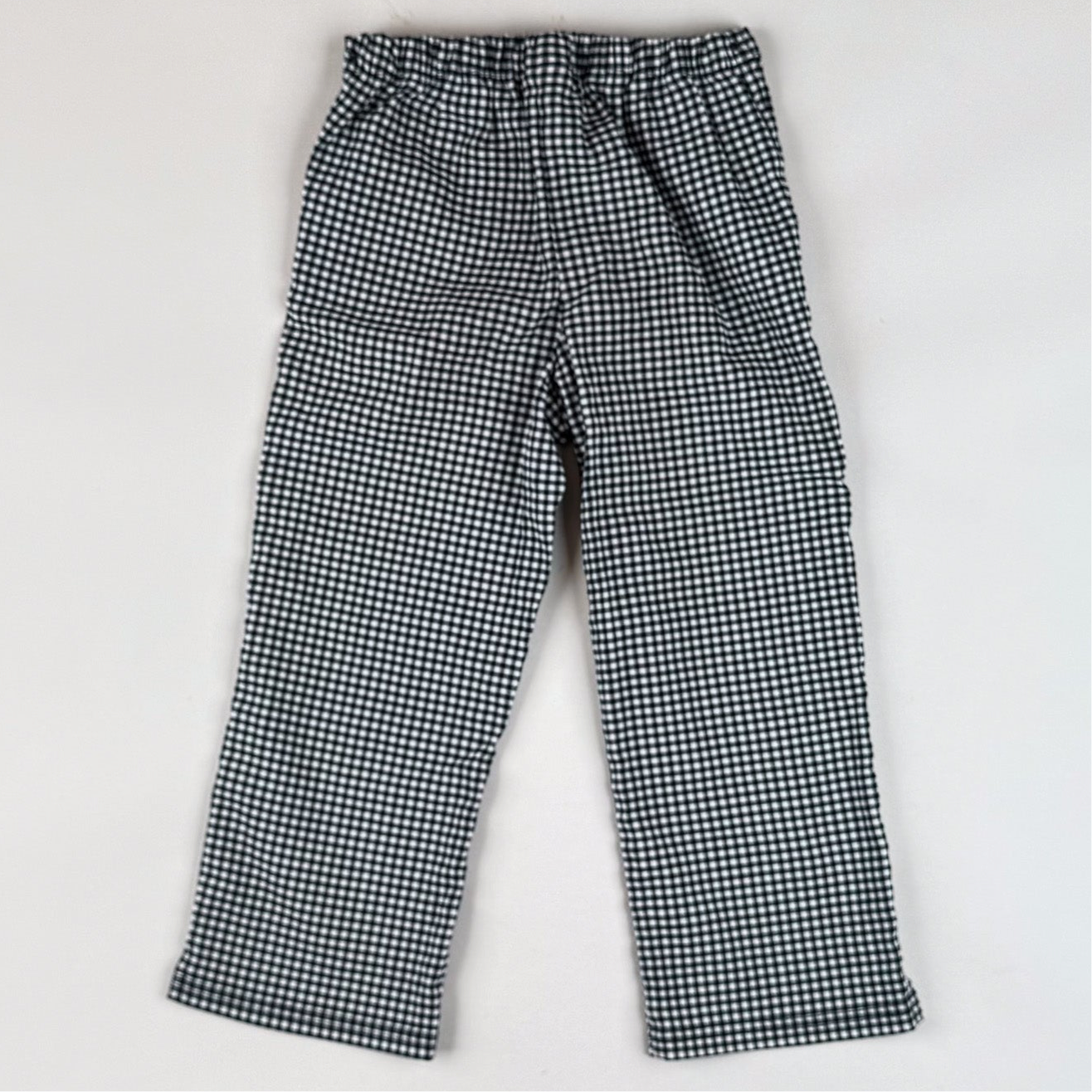 Checkered Capri Pants