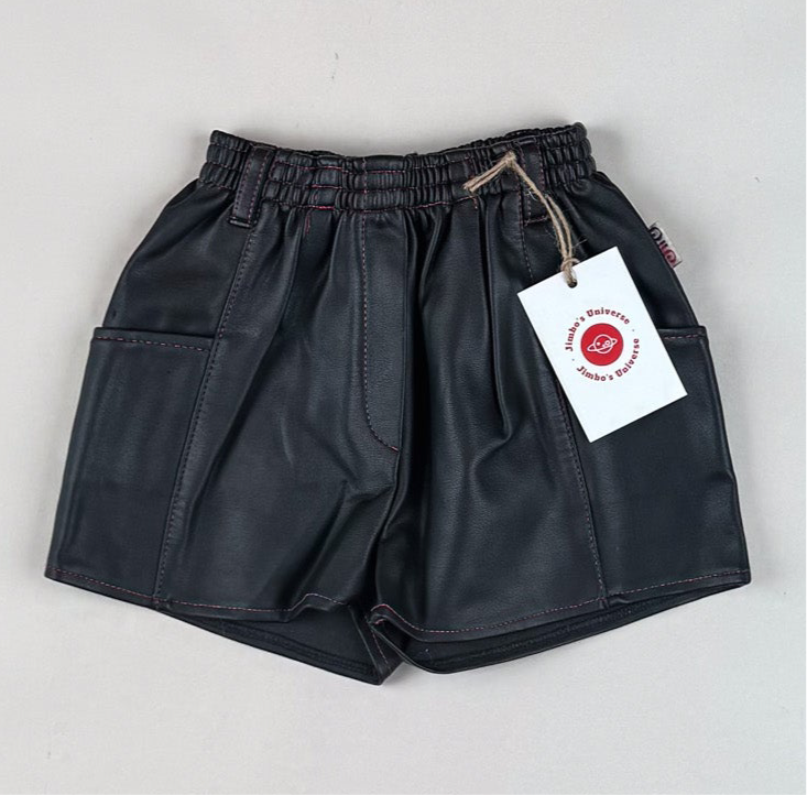 Vintage Pleather Shorts