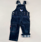Corduroy Overalls in blue