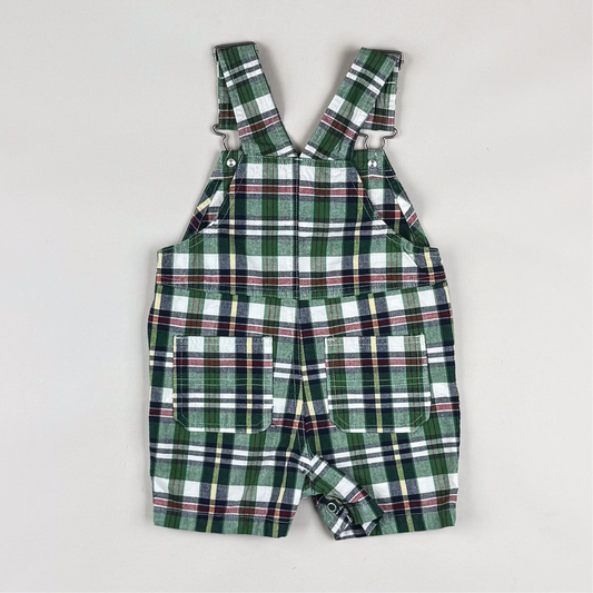 Checkered Carter's Shortalls
