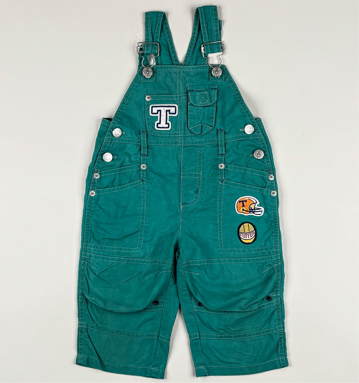 Green Vintage Overalls
