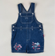 Vintage Shortalls with Embroidery