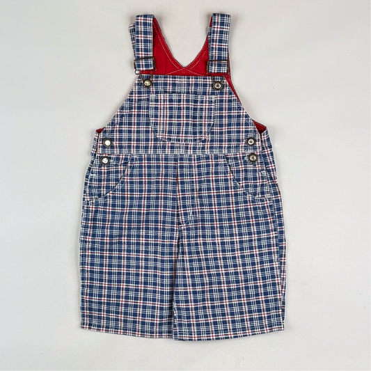 Checkered Vintage Shortalls