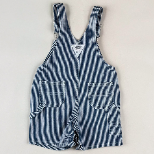 Vintage Hickory Stripe OshKosh Shortalls