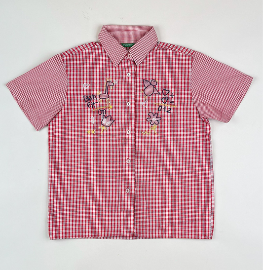 Vintage Short-sleeved Shirt