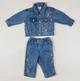Denim Set with Embroidery