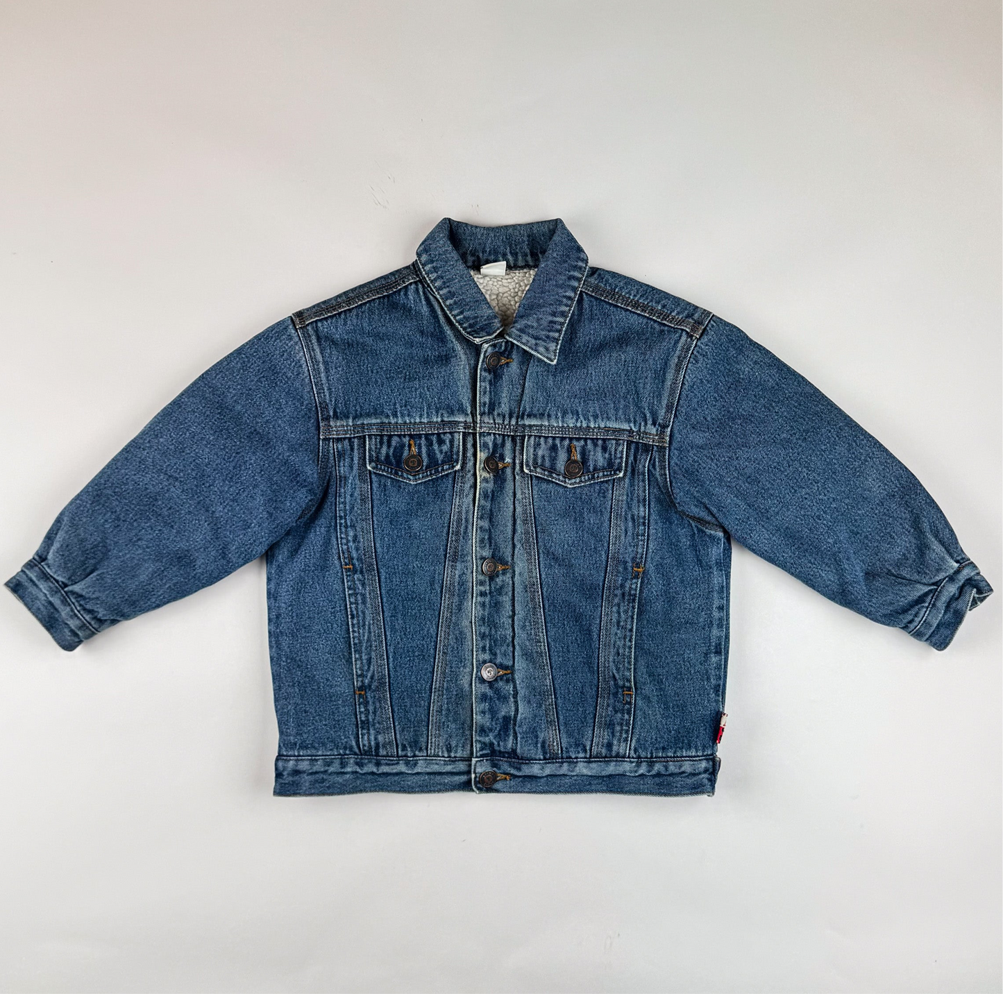 Lined Vintage Denim Jacket