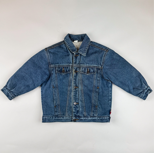 Lined Vintage Denim Jacket