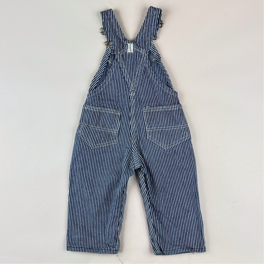 Striped Vintage Overalls