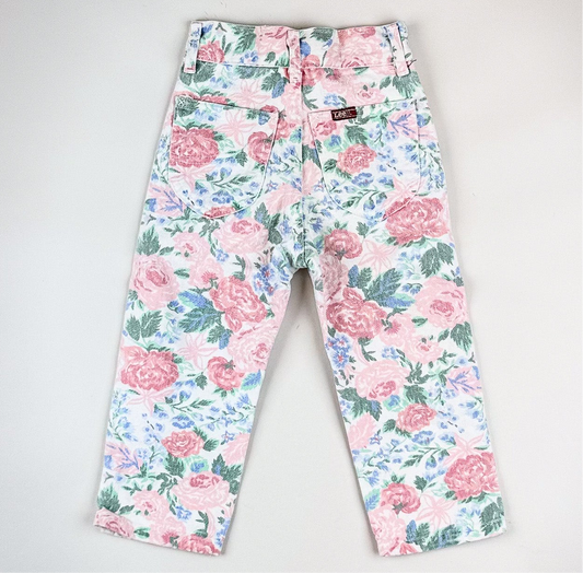Floral Vintage Jeans