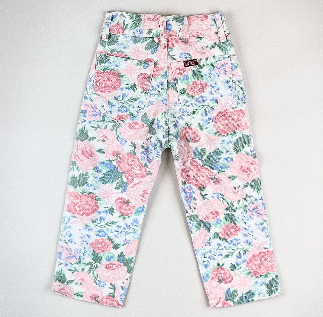 Floral Vintage Jeans