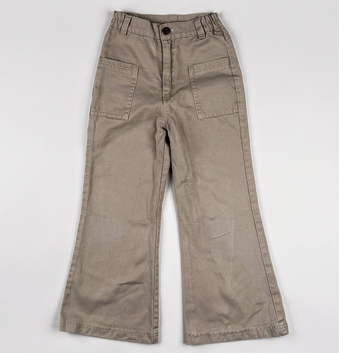 Flared Pants in beige