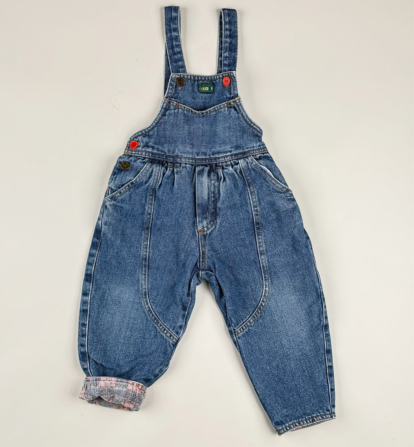 Overalls in blue