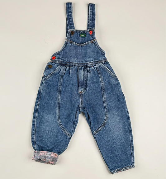 Overalls in blue